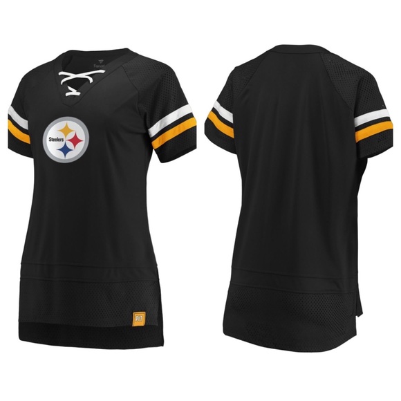 NFL Fanatics Pittsburgh Steelers Athena Icon Jersey XS - Picture 1 of 8